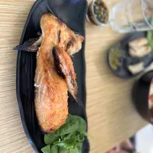 grilled fish, seafood, grilled seafood, fish, food