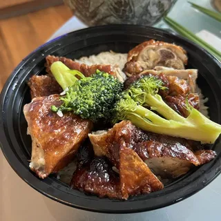 Roast Duck Clay Pot Rice