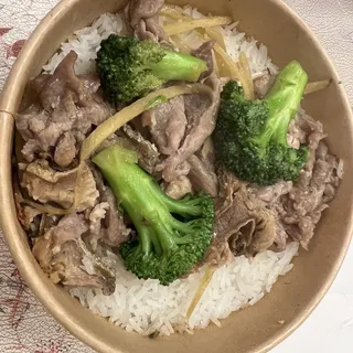 Tofu w.Ground Pork Clay Pot Rice