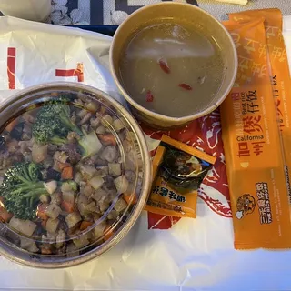 Stewed Native Chicken Soup(S )