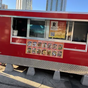 "THE" food truck - look for 'ol' red!!