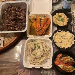 Surf n Turf with Rack of Lamb