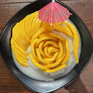 Mango with sticky rice