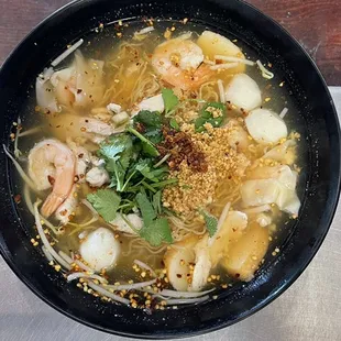 Tom Yum Noodle Soup