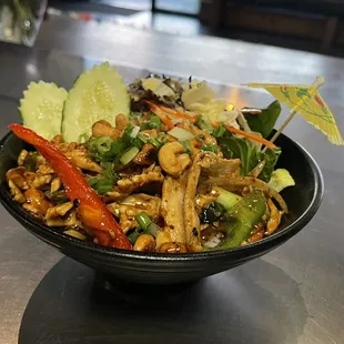 Cashew Nuts Chicken Bowl