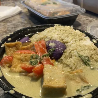 Green Curry Plate