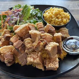 Crispy Pork Bellies Plate