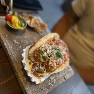 Fried Mozzarella Sandwich!