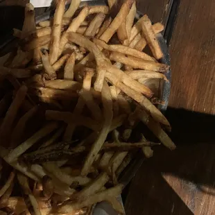 Fries for the table.