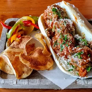 Lamb Meatball Sub