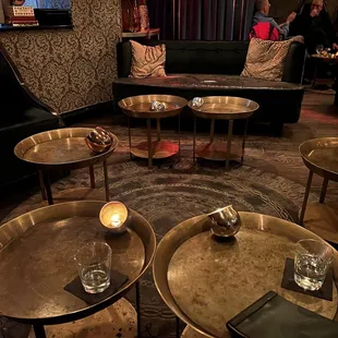 Comfortable lounging area