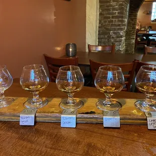 Don&apos;t forget to try some of the area&apos;s finest bourbons!