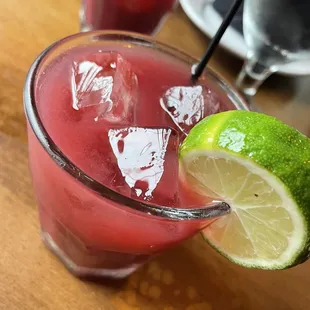 My drink! Bourbon blueberry smash