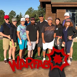 Warfab golf tournament at The Ridge!