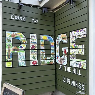 Mural at the Ridge at the Hill