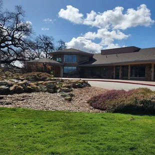 Front of establishment