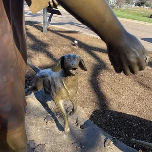 Front courtyard sculpture.