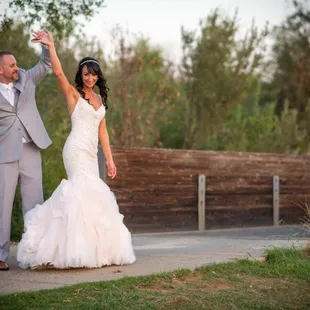 Out on the course there is a rustic bridge great for photos.