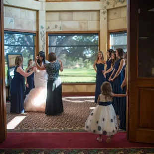 Part of the HUGE bridal suite! Such an awesome place to get ready!