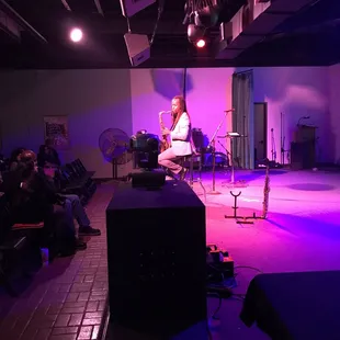 Chris Mitchell, Saxophonist