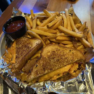 Hangover Grilled Cheese