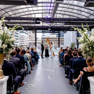 Ceremony on roof top