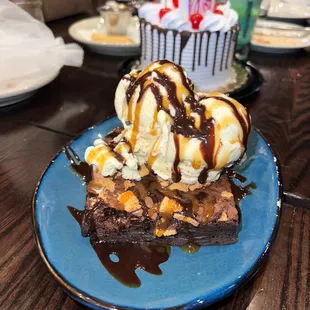 Brownie for birthday