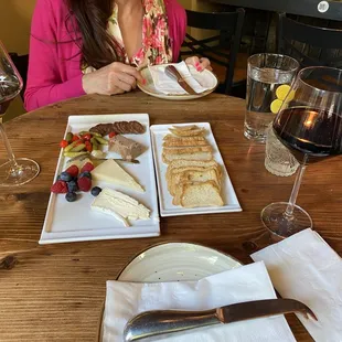 Charcuterie Board housemade gluten free bread