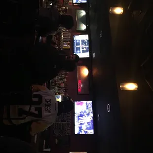 a row of televisions