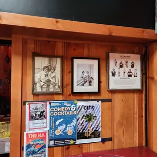 a woman sitting in a booth