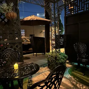Inside as you walk in