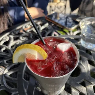 Hibiscus Iced Tea