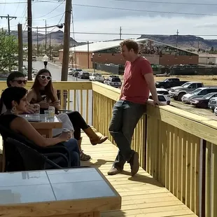 A perfect place to wait for the sunset