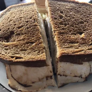 Rachel: like a Rueben but with turkey.