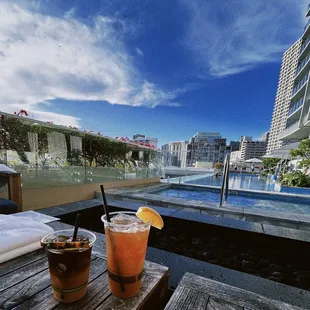 Mai Tai 'Trader Vic's Classic' / $17 + Plantation iced tea