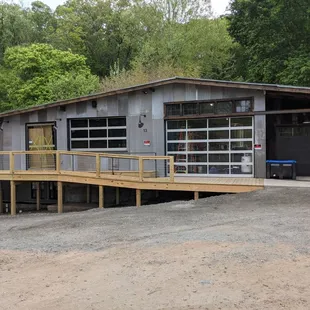 Exterior of building pre-opening.