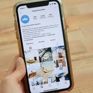 Check us out on Instagram @kingsarmscoffee.
