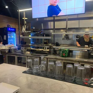 It is fun to watch and interact with the staff