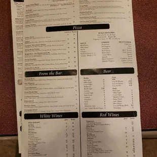 New Menu, Back