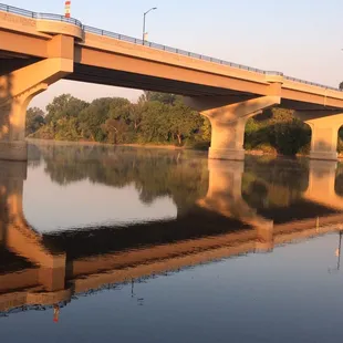 Hwy 96 bridge over The Fox.