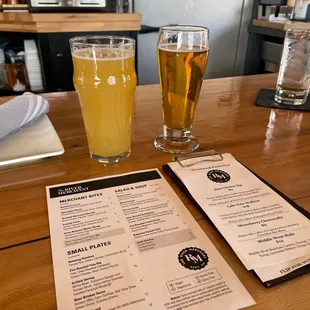 Lake Fog Hazy Southern Tier IPA and No Yeah! Golden Ale Bell's