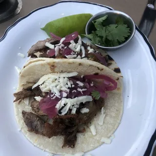 Duck Carnitas Tacos