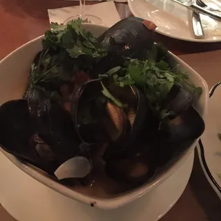 Steamed Mussels