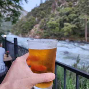 Nothing like a cold one after a long hike!