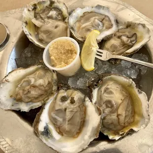 Wellwood gems on the half shell ($13) meaty, fresh, and delish! Wow!