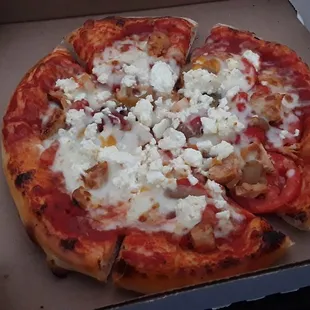 a pizza in a box