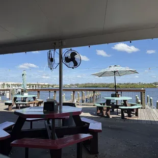 sushi and sashimi, outside