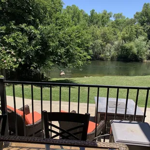 The view from our table