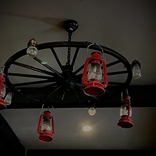 The chandelier I just thought it was neat