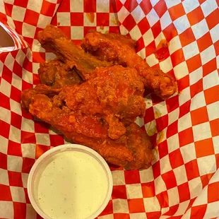 Buffalo duck wings